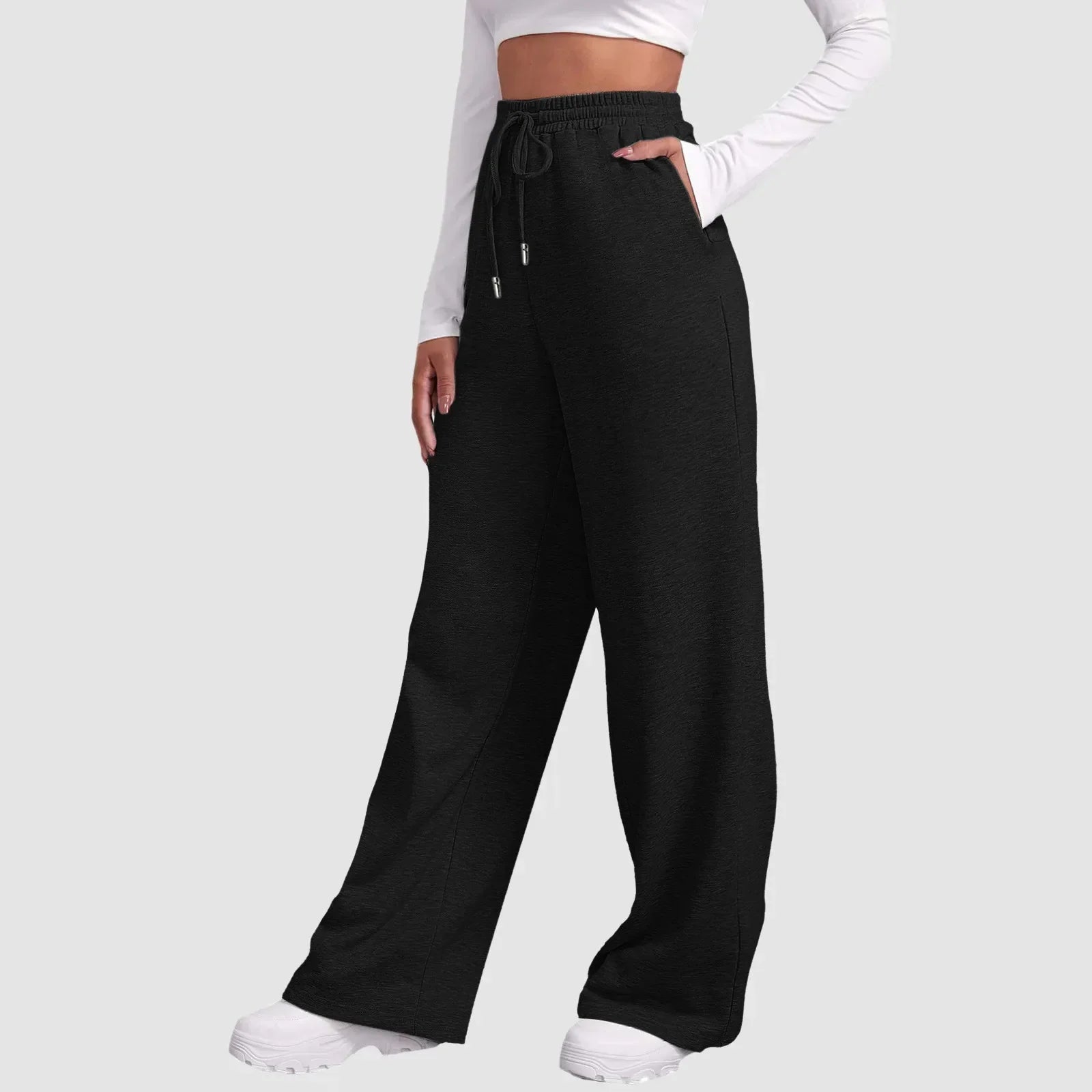 Le Cloe™ | Joggers à jambe large et coupe décontractée