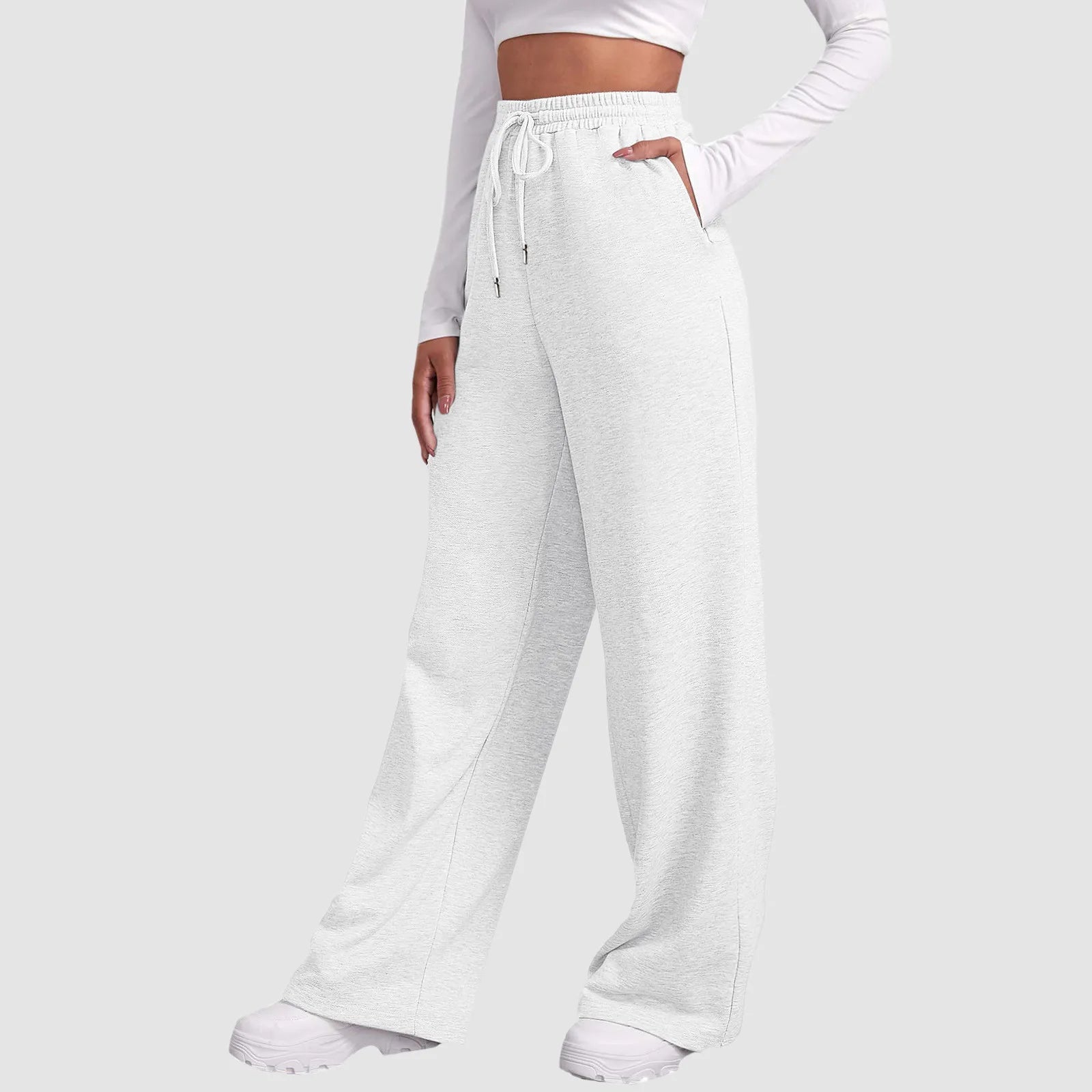 Le Cloe™ | Joggers à jambe large et coupe décontractée